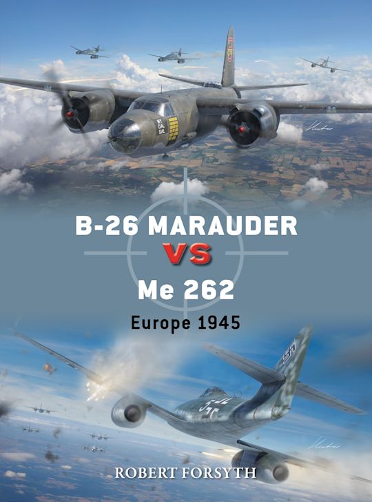 B-26 Marauder vs Me 262 book jacket