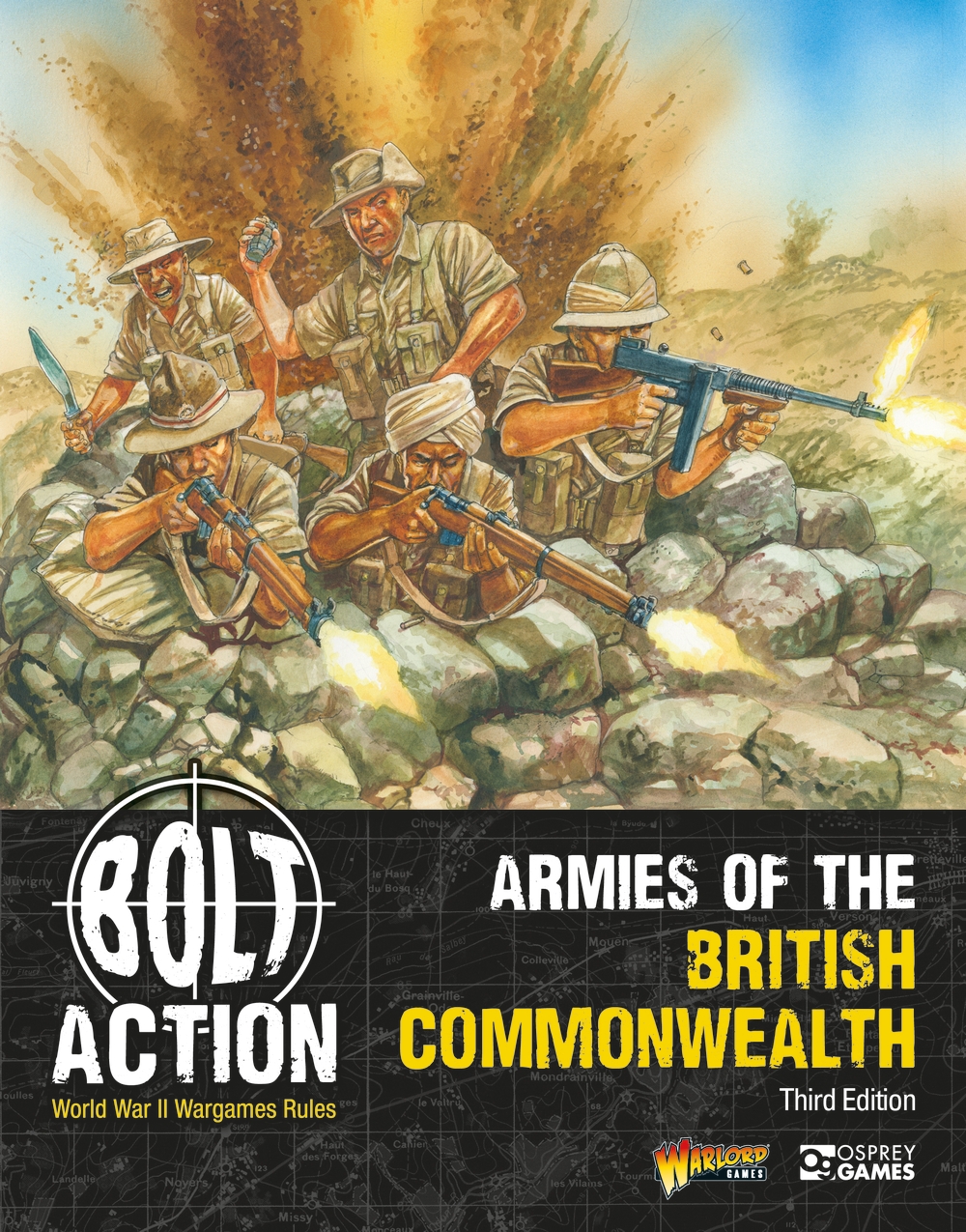 Bolt Action: Armies of the British Commonwealth: Third Edition book jacket
