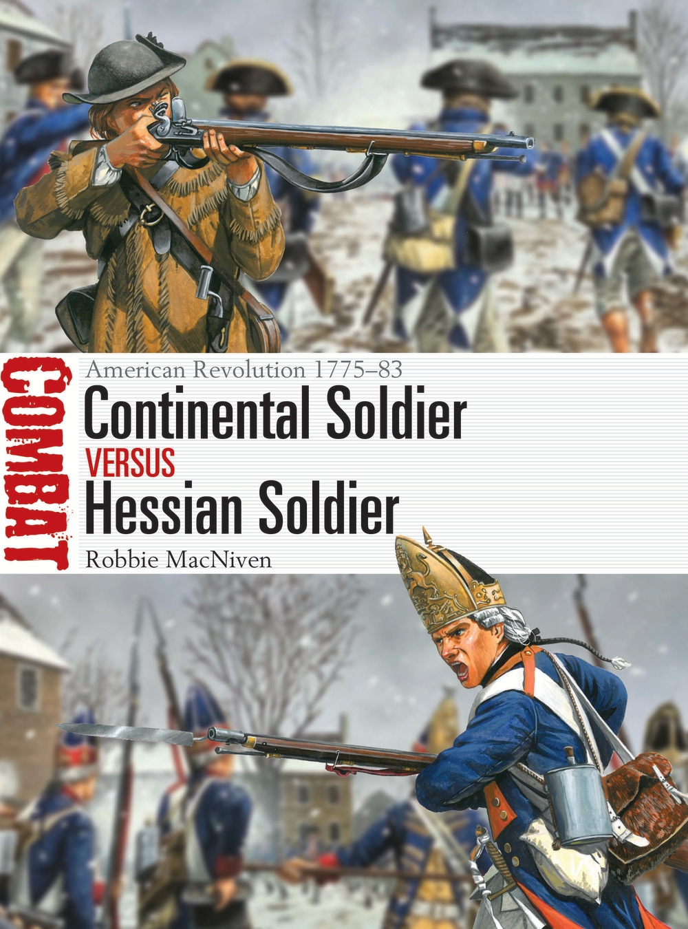 Continental Soldier vs Hessian Soldier book jacket