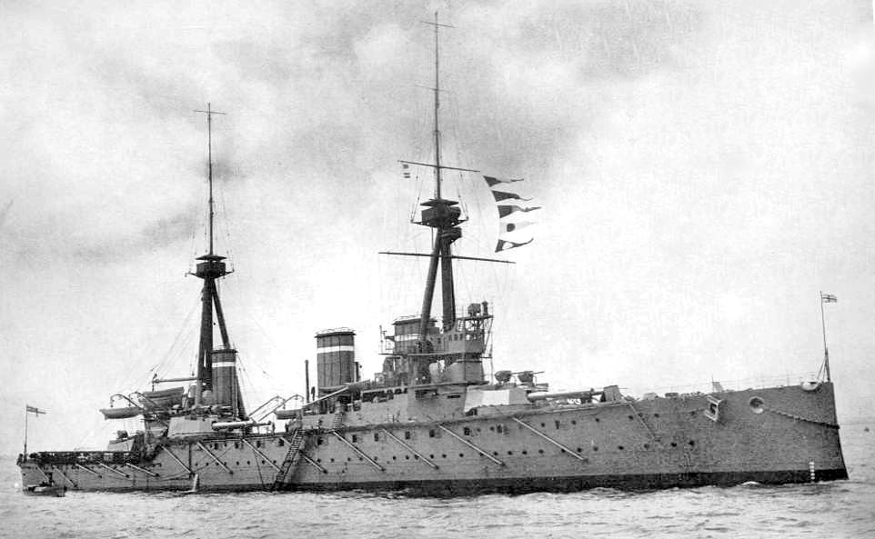 Ikoma, started during the   Russo-Japanese war, and carrying a battleship's main battery, it and its sister Tsukuba were the first battlecruisers 
