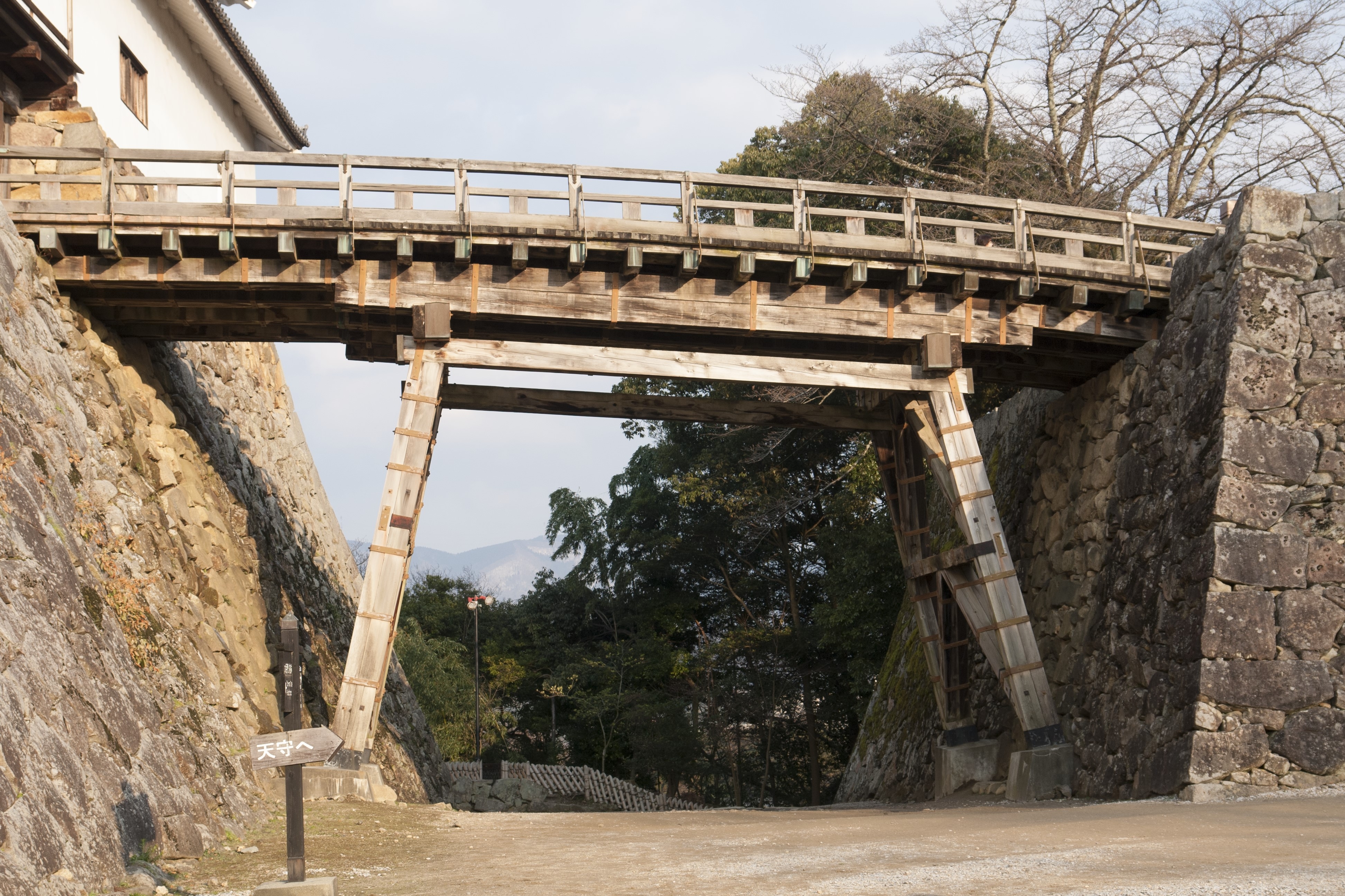 Bridge at Hikone Castle