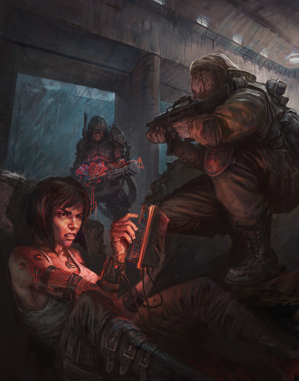 Reality's Edge: Cyberpunk Skirmish Rules: Reality's Edge Joseph McGuire  Osprey Games