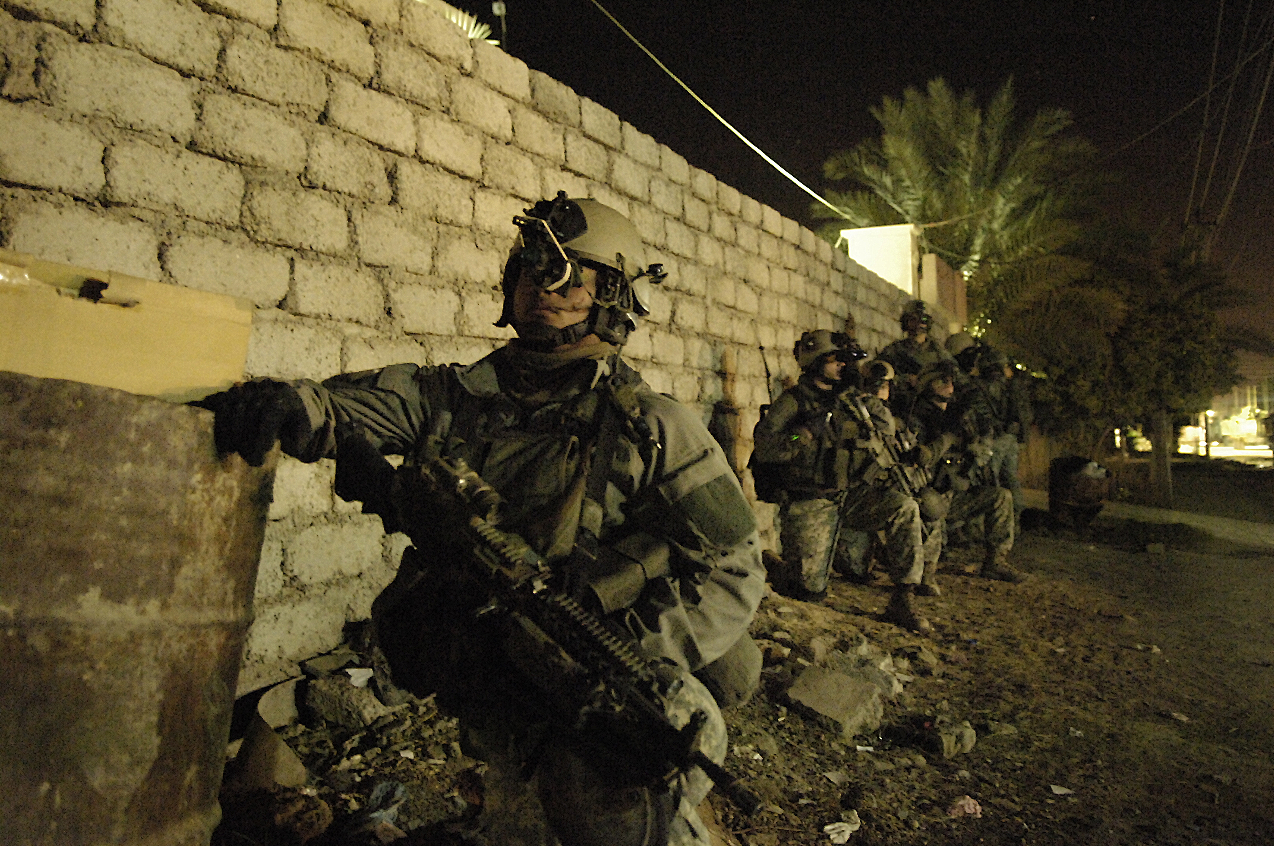 75th Ranger Regiment Conducting Operations in Iraq, 26 April 2007