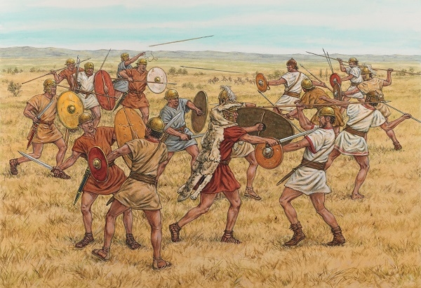 Roman Legionary vs Carthaginian Warrior image