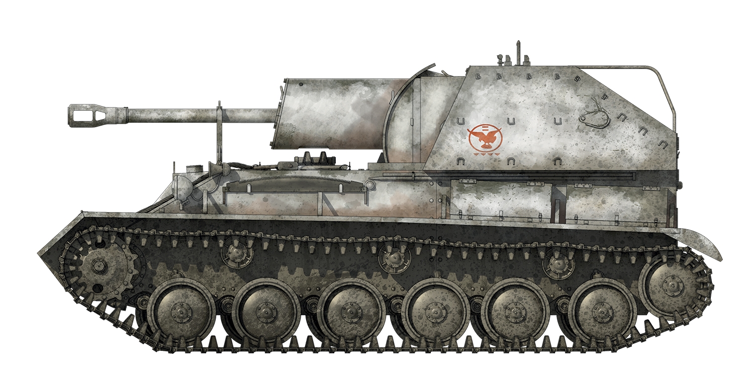 SU-76 Assault Gun artwork