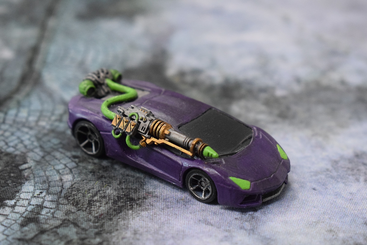 Gaslands: Refuelled Chop Shop Challenge - Purple Pain