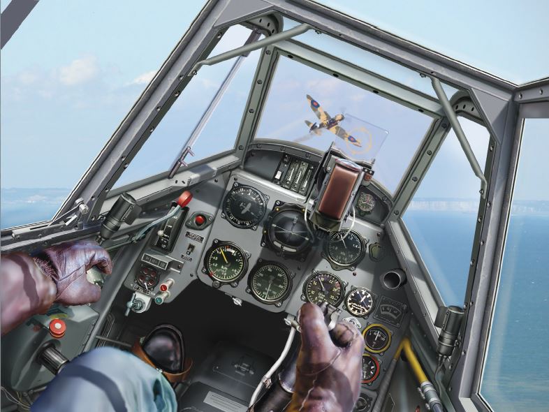 Bf 109F takes aim
