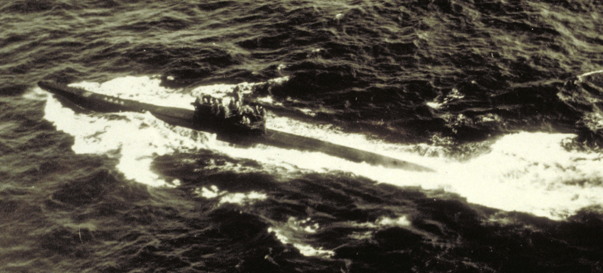 U-1105 at the time of its surrender