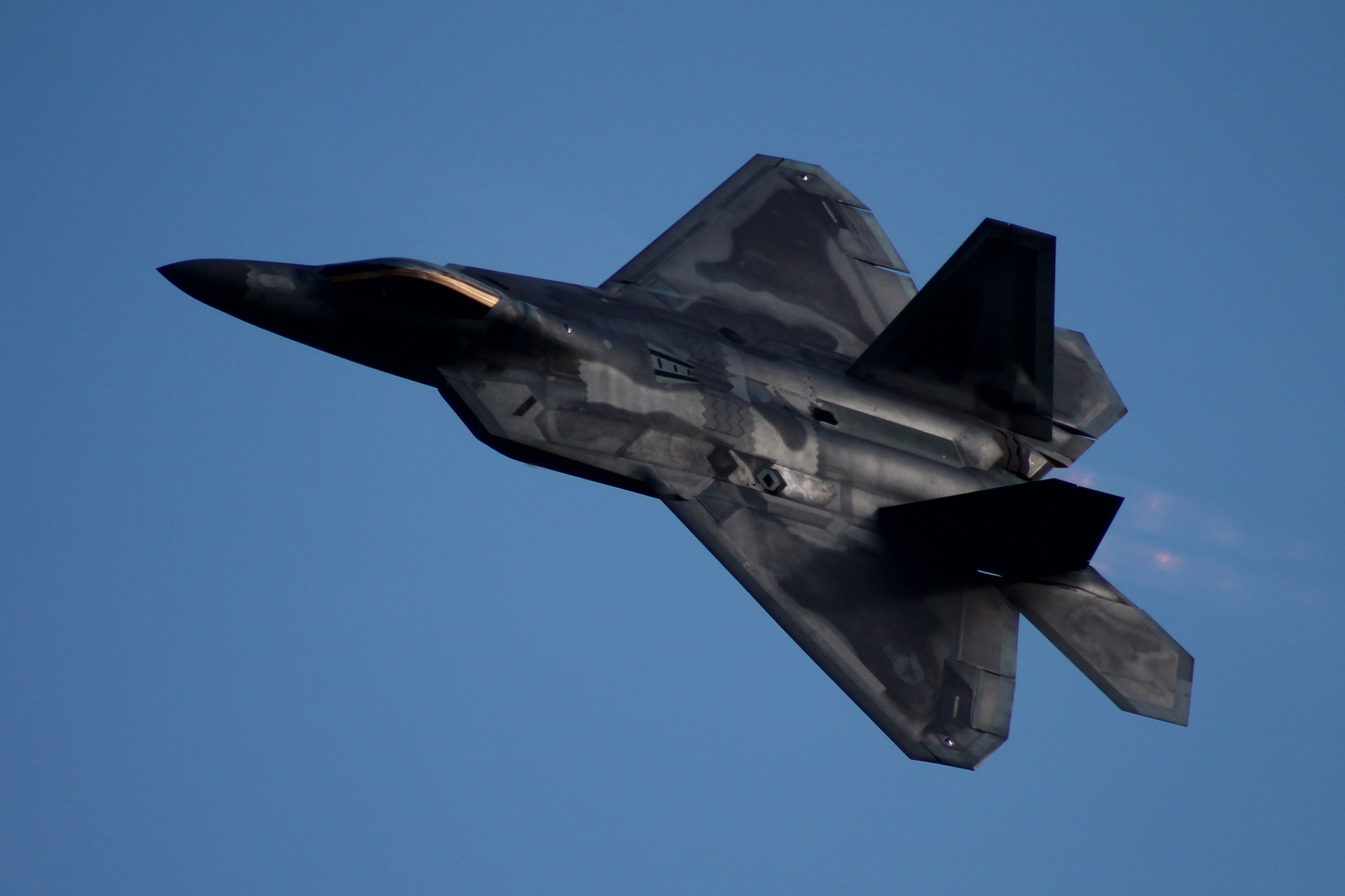 F-22 Raptor from the USAF's Air Combat Command