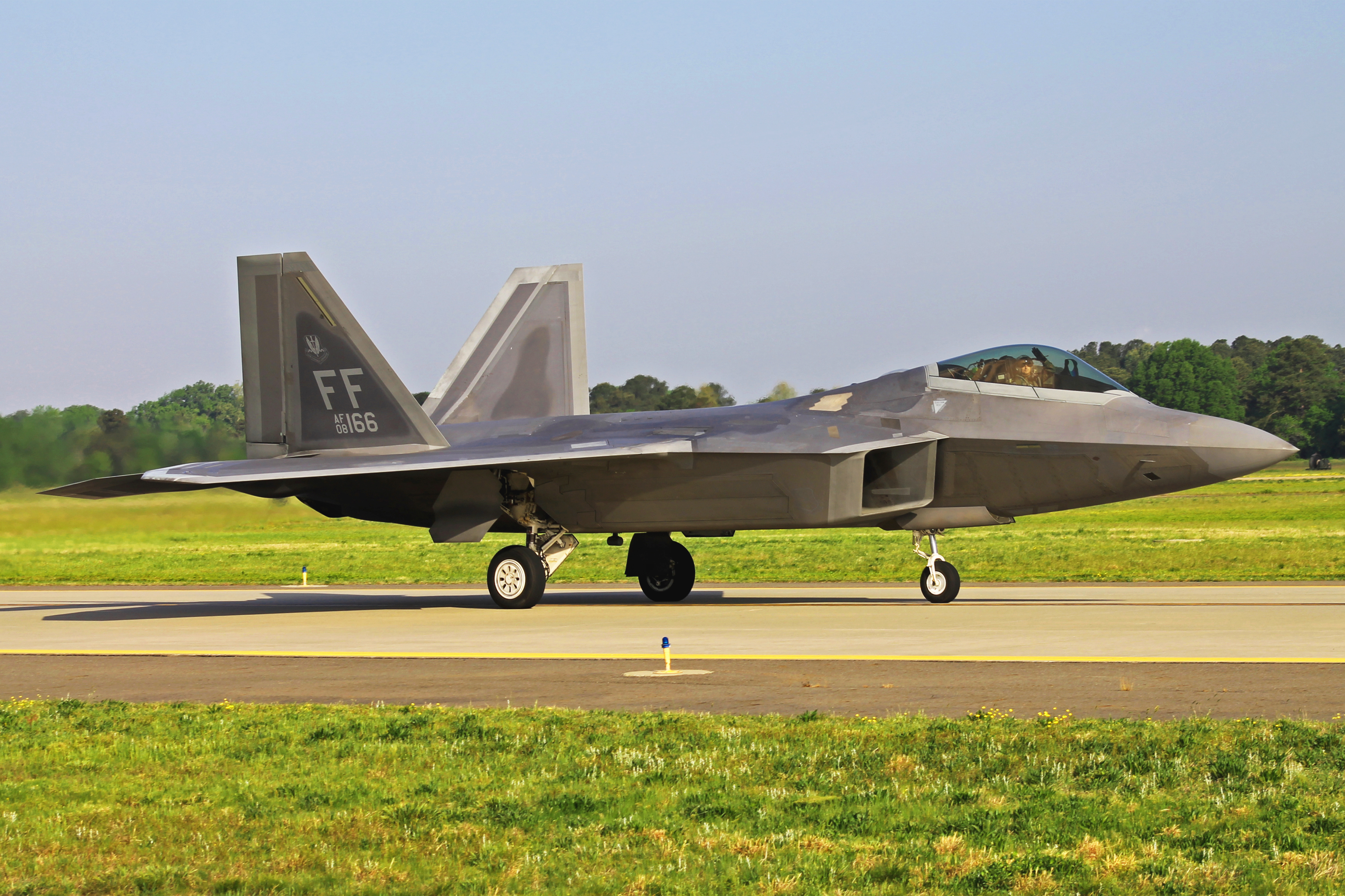 F-22 Raptor from the USAF's Air Combat Command