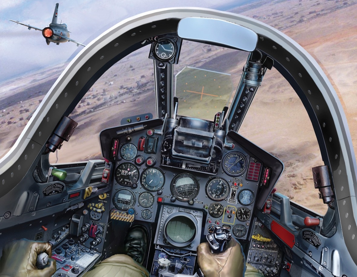 The Mirage IIICJ’s Cockpit View