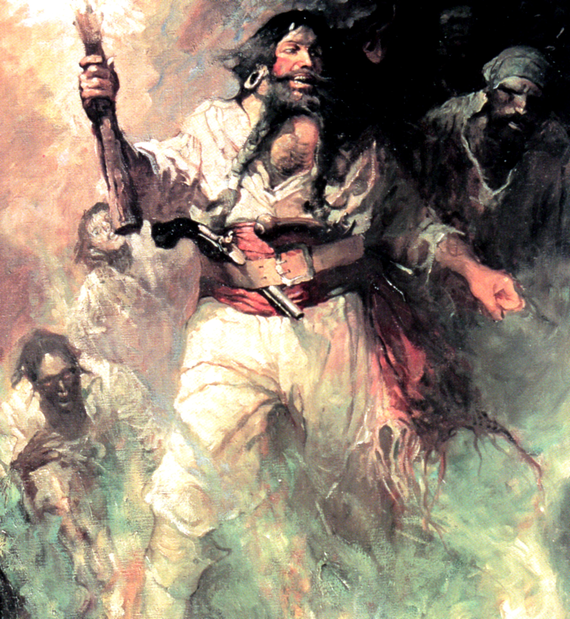 Blackbeard by Frank Schoonover