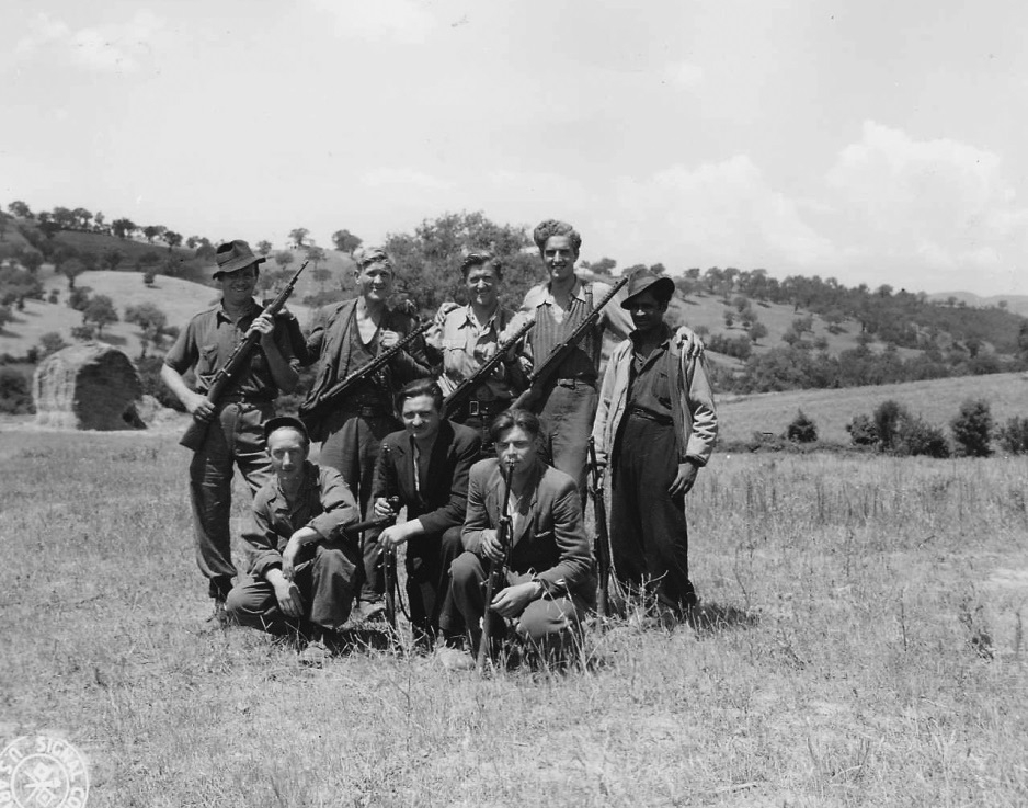 A group of Allied ex-POWs