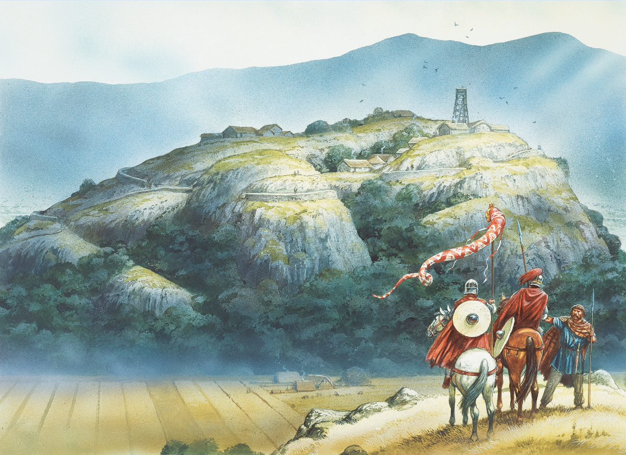 Lion Rampant: Second Edition illustration of horsemen crossing a plain