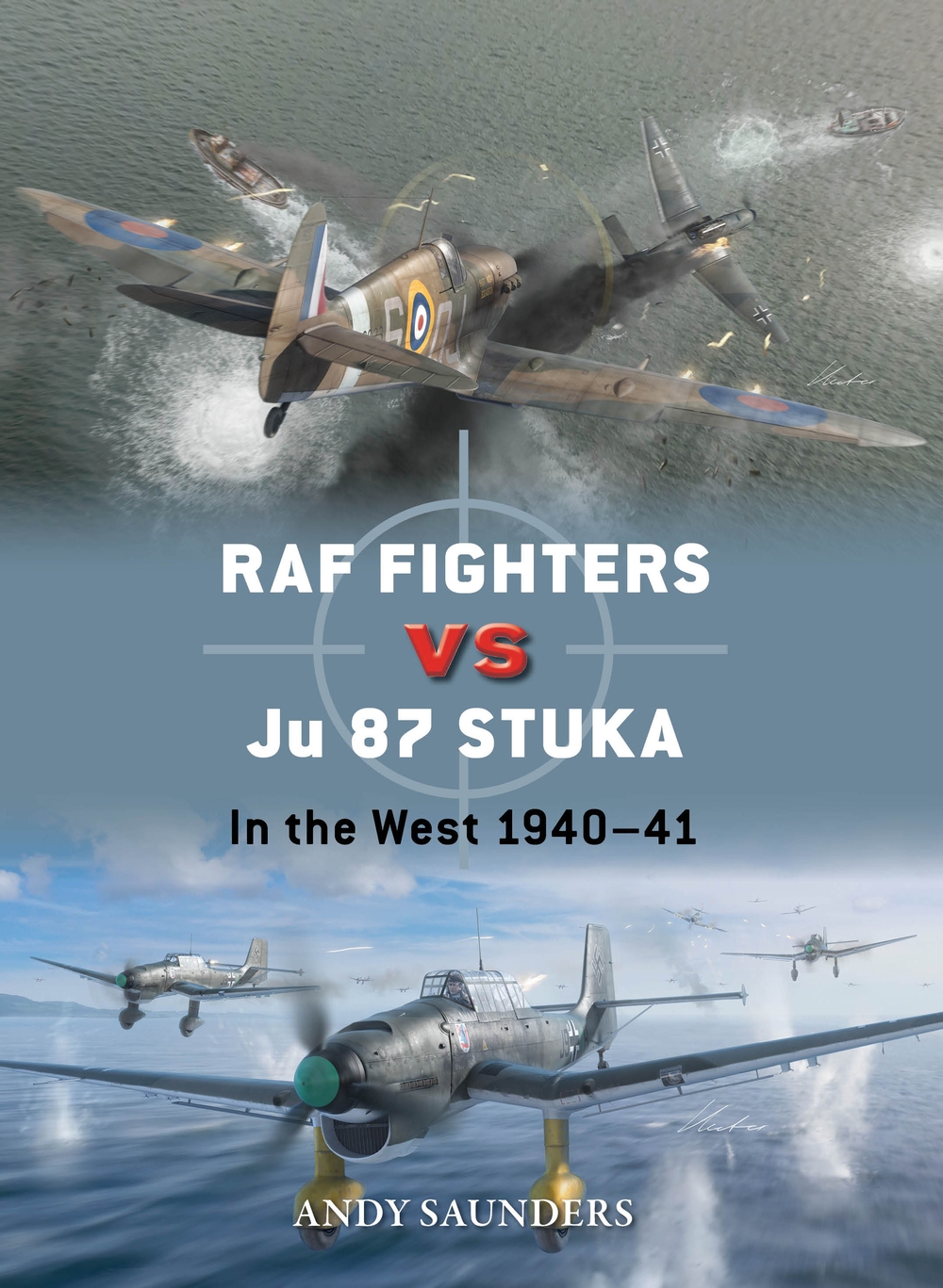 RAF Fighters vs Ju 87 Stuka book jacket