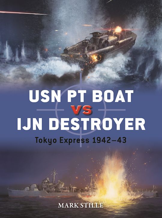 USN PT Boat vs IJN Destroyer book jacket