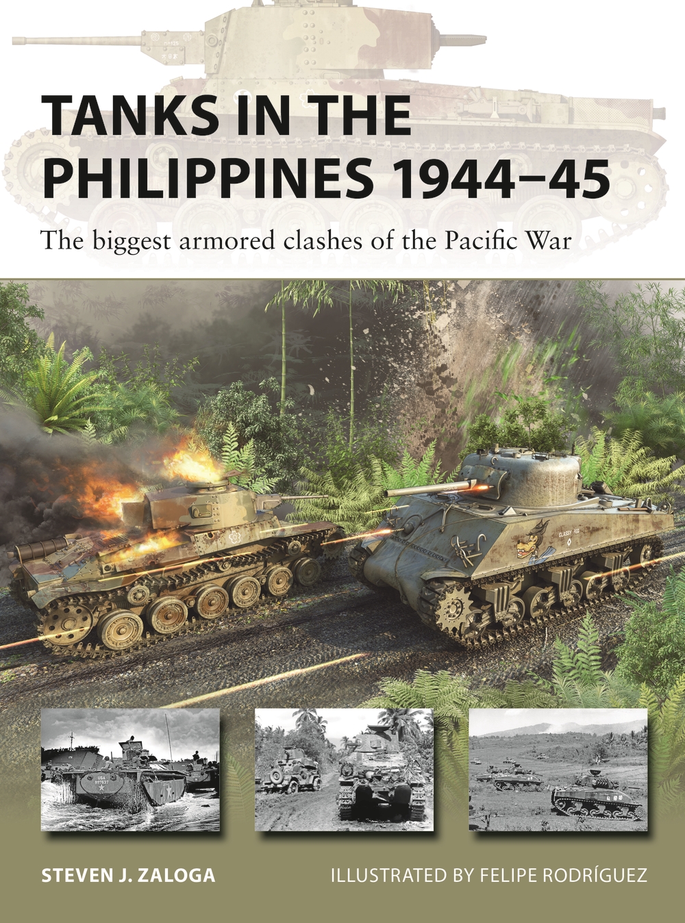 Tanks in the Philippines 1944–45 book jacket