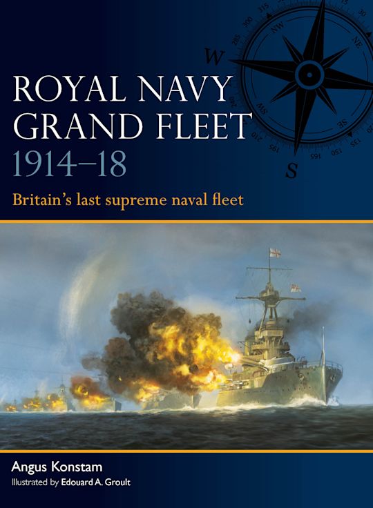 Royal Navy Grand Fleet 1914–18 book jacket