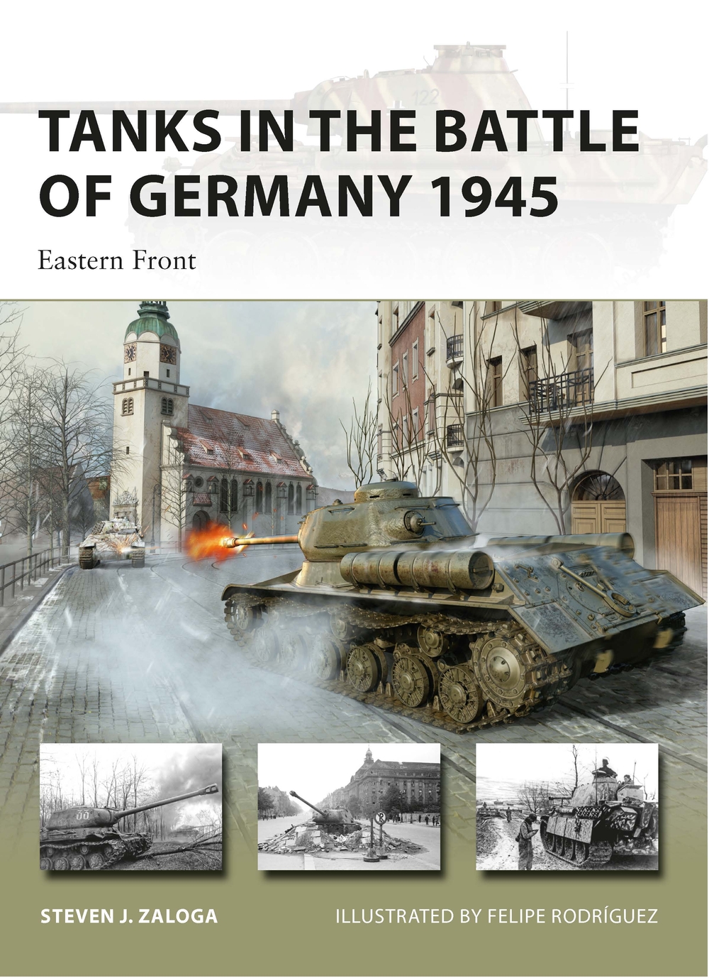 Tanks in the Battle of Germany 1945 book jacket